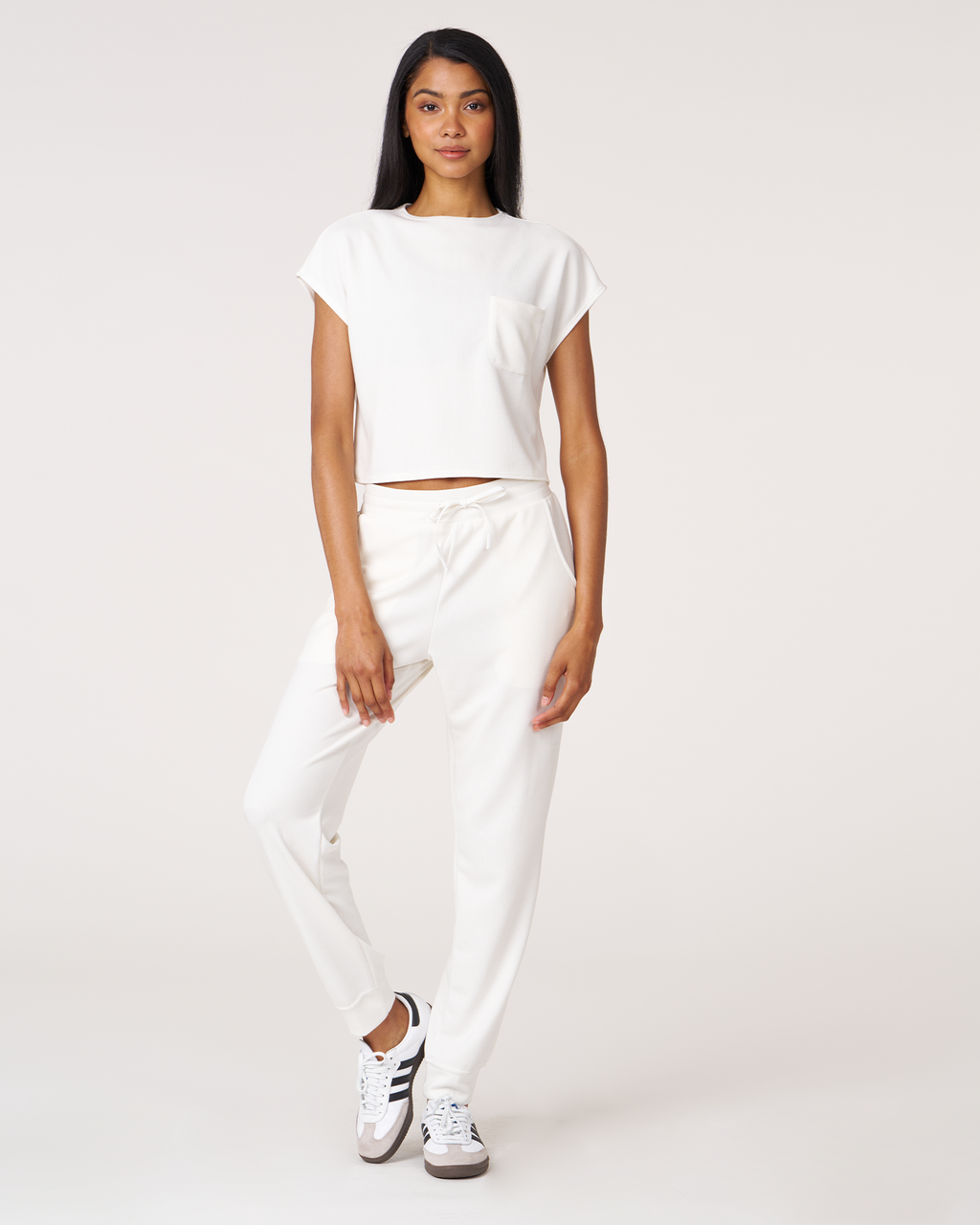 Retreat Pocket Waffle Tee